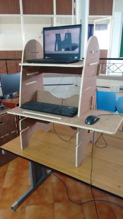 Bilgisayar Masası.dxf DXF çizimi