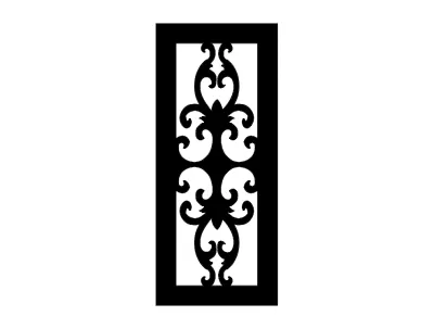 Kapı DXF Dosyası DXF çizimi