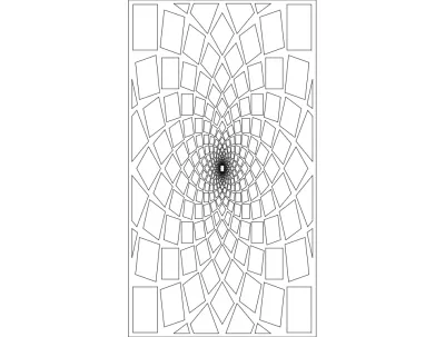 Hak 3D Kare Ayırıcı R dxf Dosyası DXF çizimi