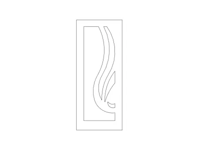 Cin Modeli DXF Dosyası DXF çizimi