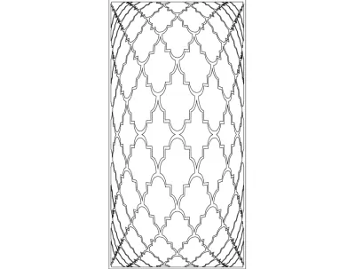 Hak 3D Desen Ayırıcı DXF Dosyası DXF çizimi