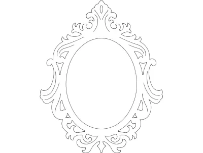 Ayna 0003 dxf Dosyası DXF çizimi