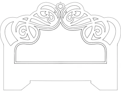 Müslüm Yatakba dxf Dosyası DXF çizimi