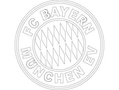 Bayern 1 DXF Dosyası DXF çizimi