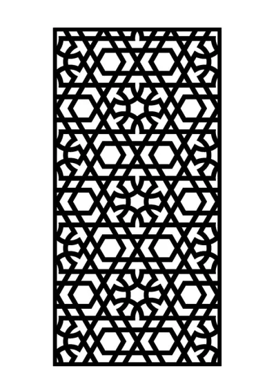 İslami sanat dxf dosyası DXF çizimi