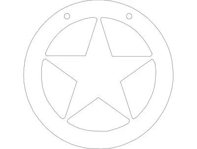 Yıldız 1 dxf Dosyası DXF çizimi