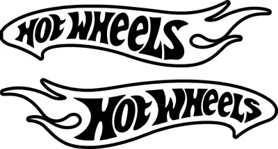 Hot Wheels D dxf Dosyası DXF çizimi