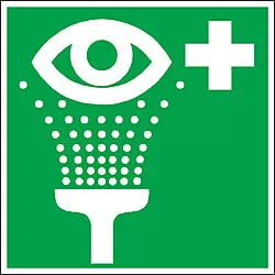 green-eyewash-sign.dxf dosyası DXF çizimi