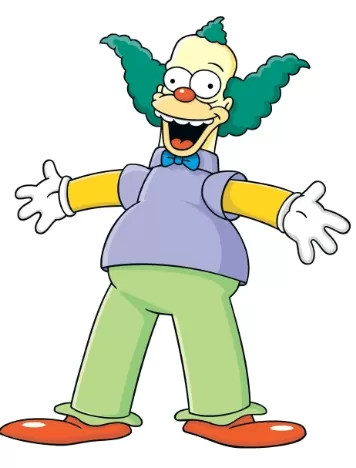 Palyaço Krusty Şekli DXF Dosyası DXF çizimi