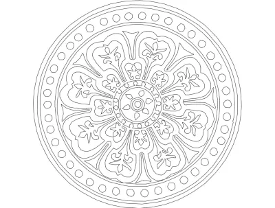 Tasarım 1 dxf Dosyası DXF çizimi