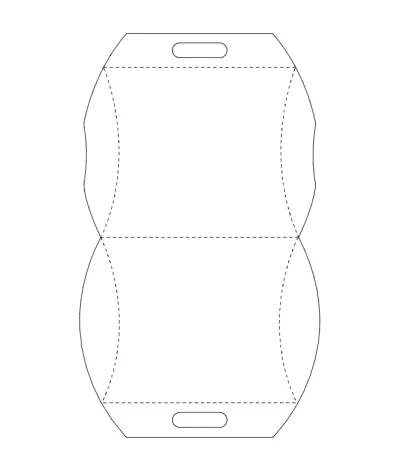 Ambalaj (47) dxf Dosyası DXF çizimi