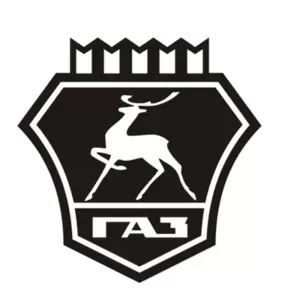 GAZ Logosu dxf Dosyası DXF çizimi