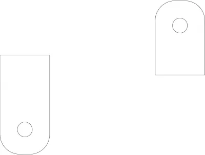 Tank kapakları DXF dosyası DXF çizimi