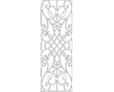 Izgara Deseni 02 dxf Dosyası DXF çizimi