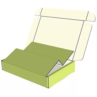 Ambalaj Kutusu E033 dxf Dosyası DXF çizimi