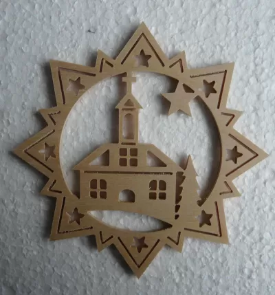 Yıldız Kilisesi dxf Dosyası DXF çizimi