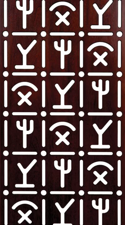 Çerçevesiz Izgaralar 300-v113 dxf Dosyası DXF çizimi