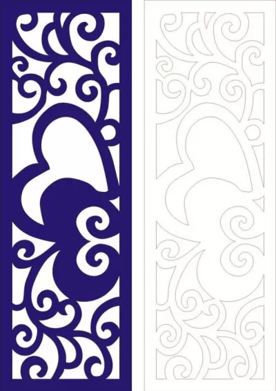 kalp dxf dosyası DXF çizimi