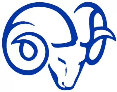 Ryerson Rams Birincil Logosu dxf DXF çizimi