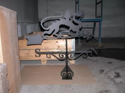 Ejderha Rüzgar Gülü DXF Dosyası DXF çizimi