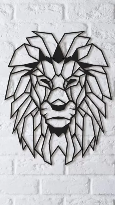 Aslan dxf Dosyası DXF çizimi