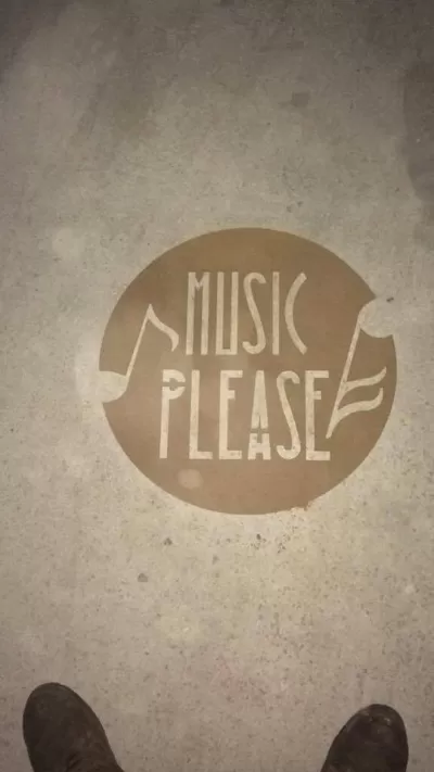 Müzik Lütfen dxf Dosyası DXF çizimi