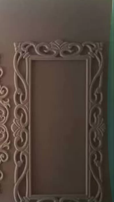 Ayna Van Krom dxf Dosyası DXF çizimi