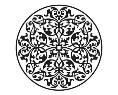 Arabesk Mm dxf Dosyası DXF çizimi