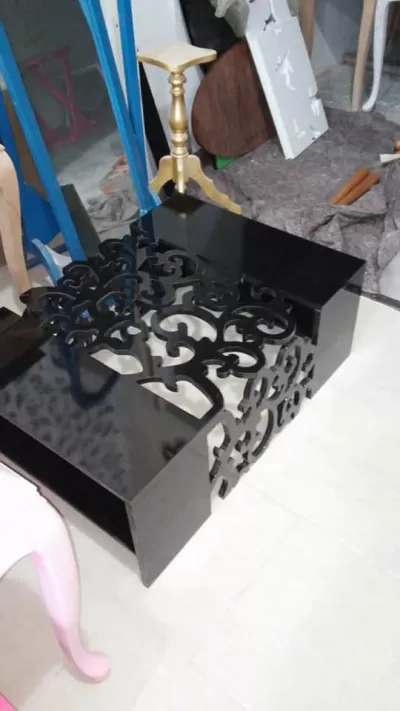 Sehpa sarmaşığı dxf dosyası DXF çizimi