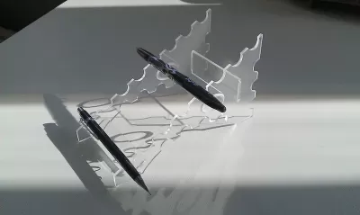 Kalemlik 3mm Pleksi dxf Dosyası DXF çizimi