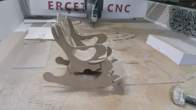 Sandalye DXF Dosyası DXF çizimi