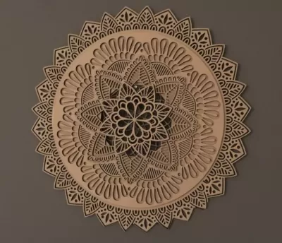 Mandala Ücretsiz Vektör CDR çizimi