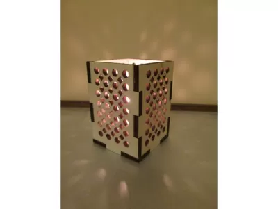 70x70x80 dxf Dosyası DXF çizimi
