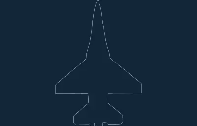 F16.dxf DXF çizimi