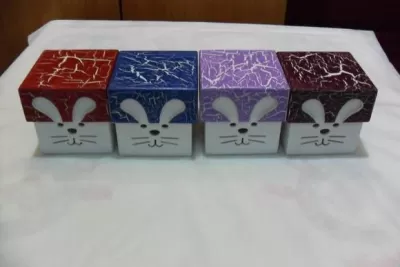 Ücretsiz 15x15x10 Tavşan Kutusu Vektörü CDR çizimi