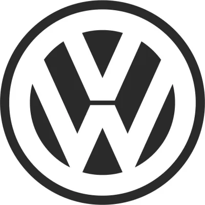 Volkswagen Logo Vektörü Ücretsiz Vektör CDR çizimi