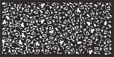 Lazer Kesim Çiçek Desenli Dekoratif Panel Ücretsiz Vektör CDR çizimi