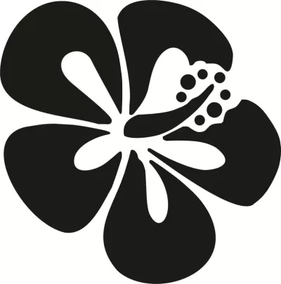 Flor Surf Çiçek Vektörü Ücretsiz Vektör CDR çizimi