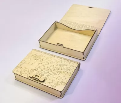 Kilitli Kitap Kutusu Ücretsiz Vektör CDR çizimi