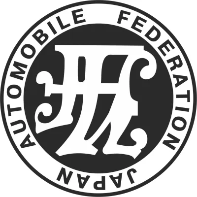 Japonya Otomobil Federasyonu Vektör Ücretsiz Vektör CDR çizimi