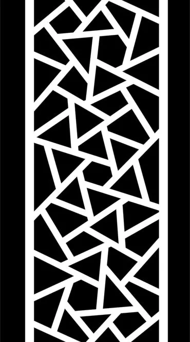 Izgara Panel Desen dxf Dosyası DXF çizimi