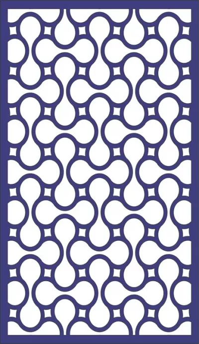 Kusursuz Ayırıcı Panel Desen dxf Dosyası DXF çizimi