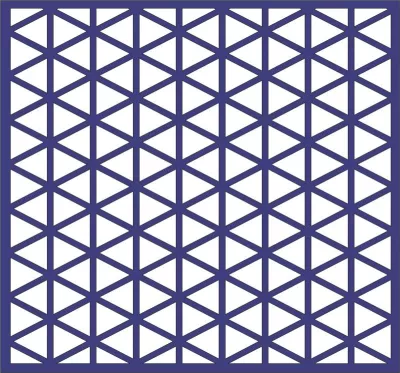 Tekrarlayan Üçgen Deseni DXF Dosyası DXF çizimi
