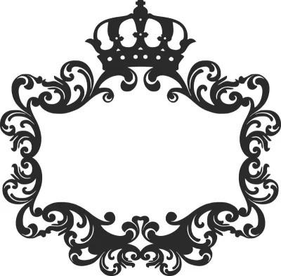 Düğün için monogram lazer kesim Ücretsiz Vektör CDR çizimi