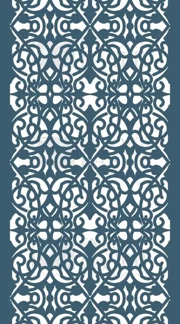 Lazer Kesim Dekoratif Panel dxf Dosyası DXF çizimi