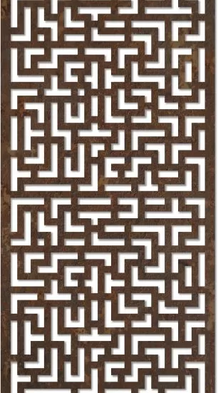 MDF Jali Geometrik Desen Tasarımı dxf Dosyası DXF çizimi