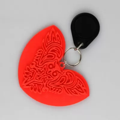 Kelt Baykuşu Anahtarlık STL dosyası STL çizimi