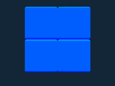 Tetris bloğu O stl dosyası STL çizimi