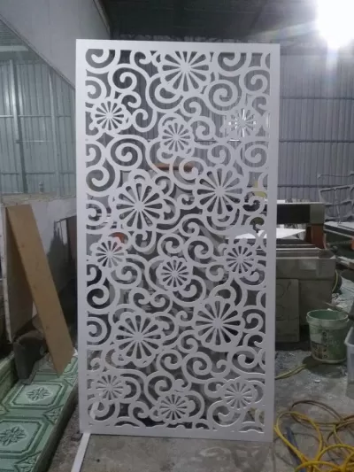 Jali Esintili Ekran Deseni DXF Dosyası DXF çizimi