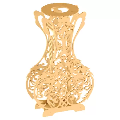 Evini Dekore Etmek İçin Kendin Yap Vazolar DXF Dosyası DXF çizimi